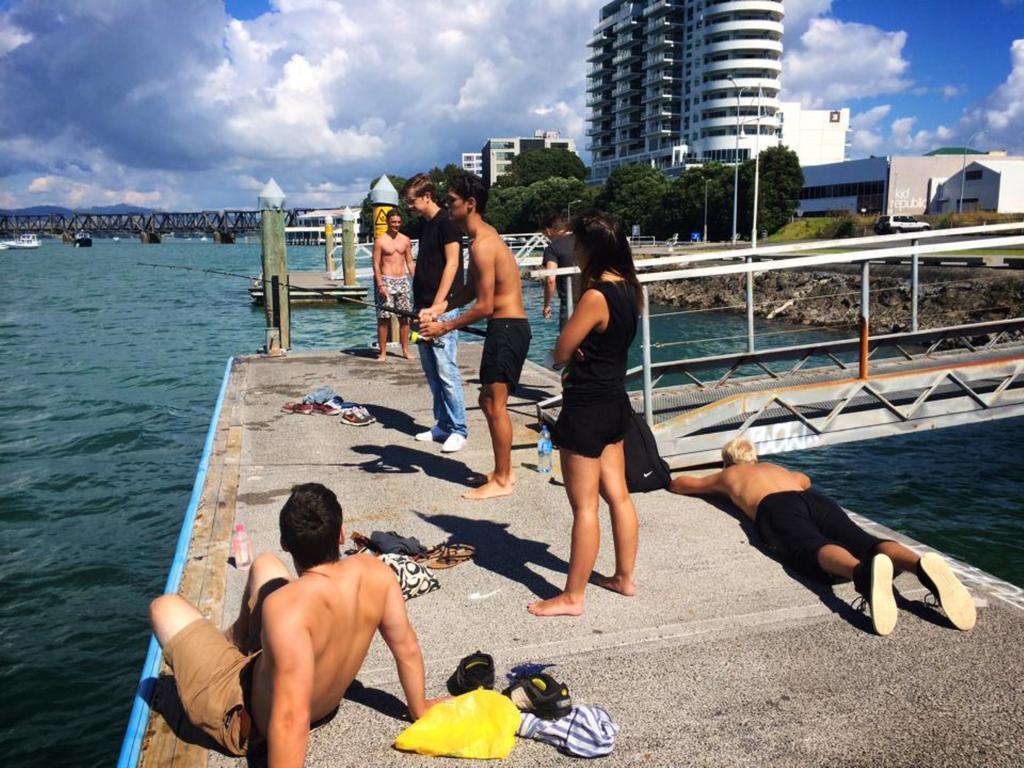 Harbourside City Backpackers Tauranga Dış mekan fotoğraf